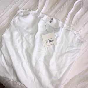 Missguided ruffle tank NWT